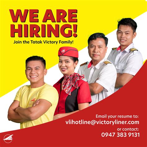 Join the Tatak Victory Liner Family! .